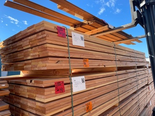 Ca. 120x Douglas Vlonderplanken, 25x140mm, lengte 400cm